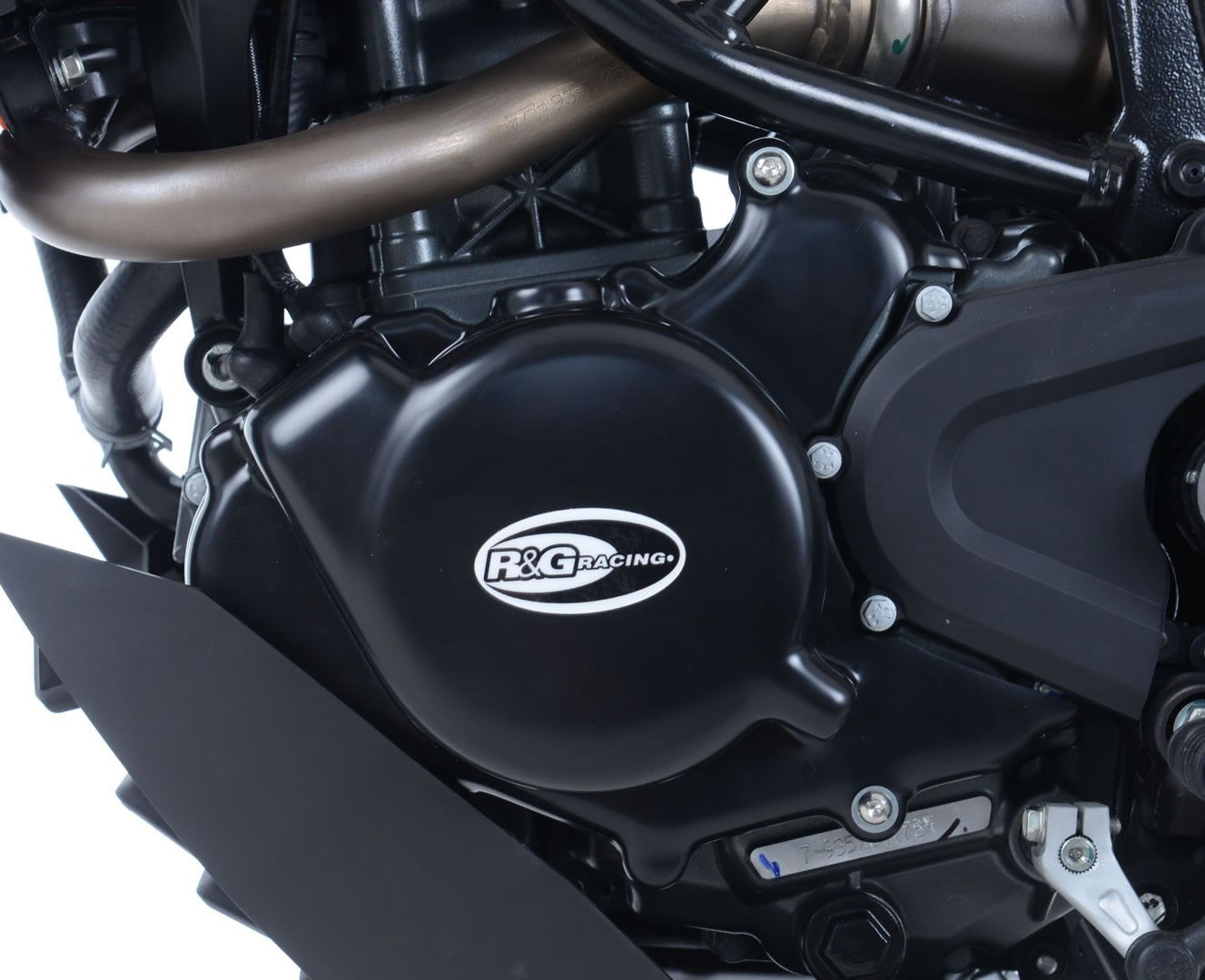 kit 2 pezzi (ECC0241BK-ECC0242BK) - protezione motore KTM 125 Duke '17- / RC125 '17- R&G