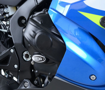 kit 2 pezzi (ECC0229BK-ECC0231BK) - protezione motore Suzuki GSX-R1000/R '17- (solo carter e frizione) R&G