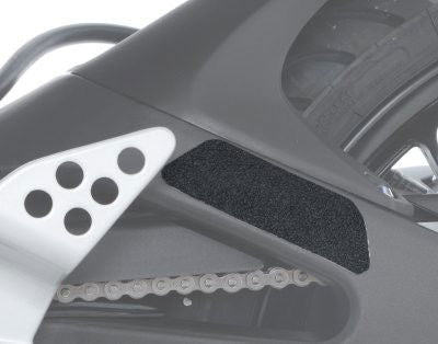 Kit 2pz.adesivi anti-scivolo paratacco YAMAHA YZF-R125 '08-'18 / MT-125 -nero