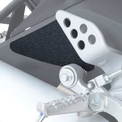 Kit 2pz.adesivi anti-scivolo paratacco YAMAHA YZF-R125 '08-'18 / MT-125 -nero