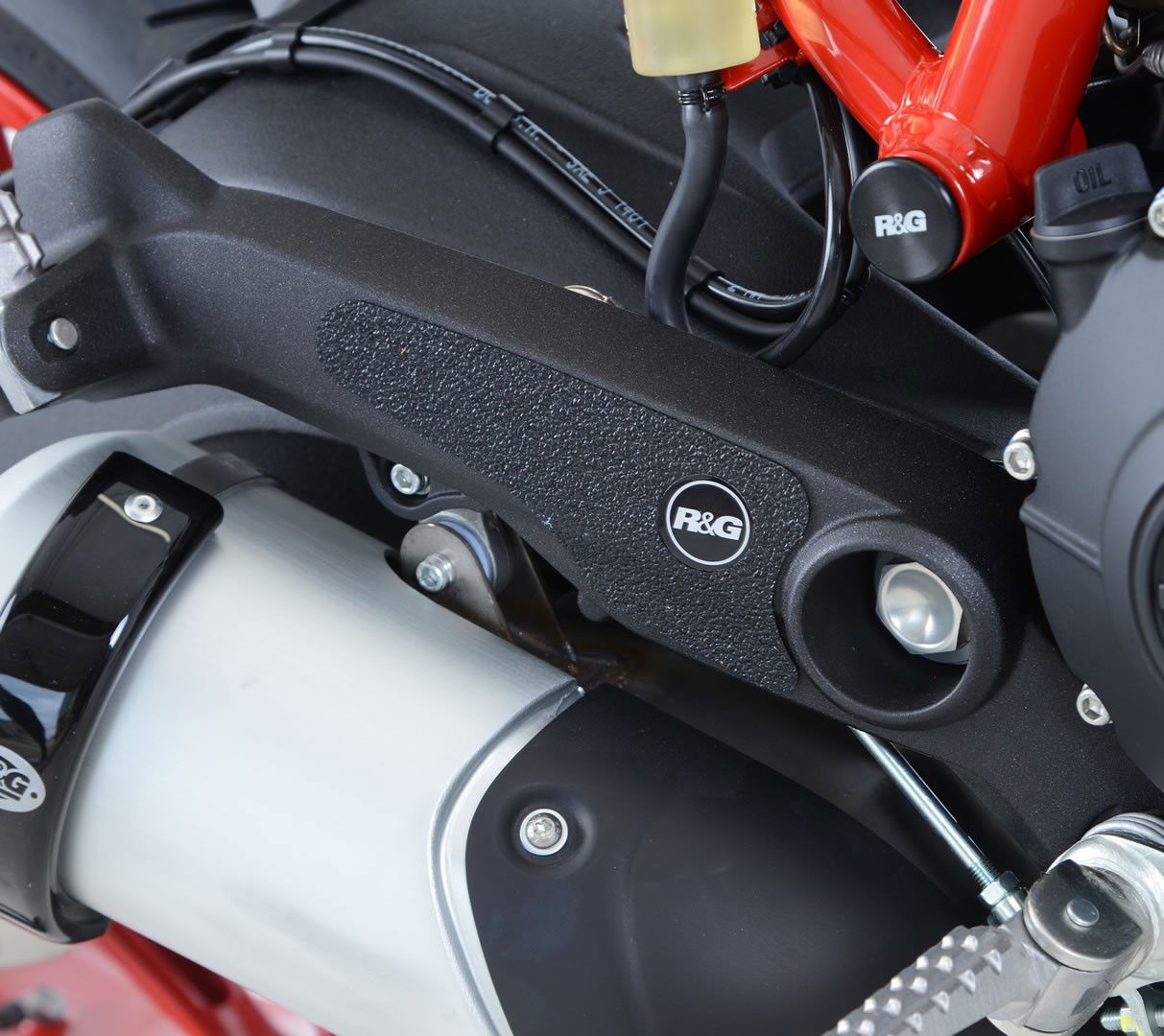 kit 2pz.adesivi anti-scivolo paratacco DUCATI Scrambler 800 Classic, Street Classic, Sixty 2, Flat Track Pro / Monster 797- nero