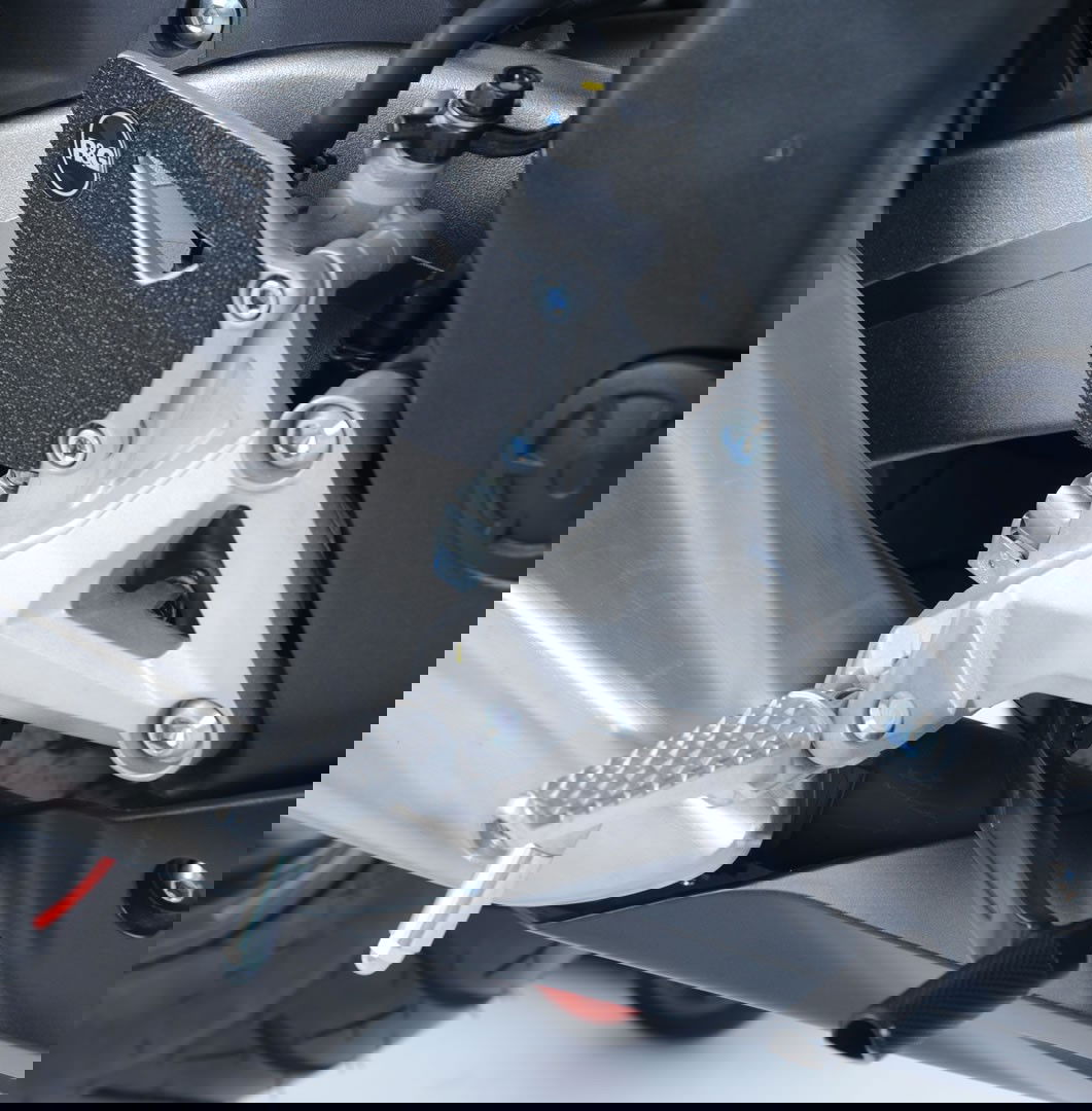 Kit 2pz.adesivi anti-scivolo paratacco HONDA CBR250RR '17- nero