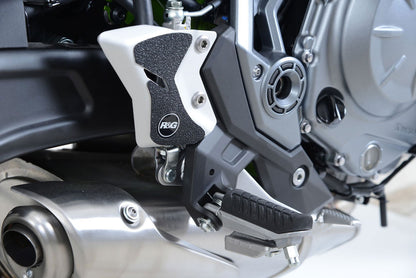 kit 2pz.adesivi anti-scivolo paratacco Kawasaki Z650 - nero  R&G