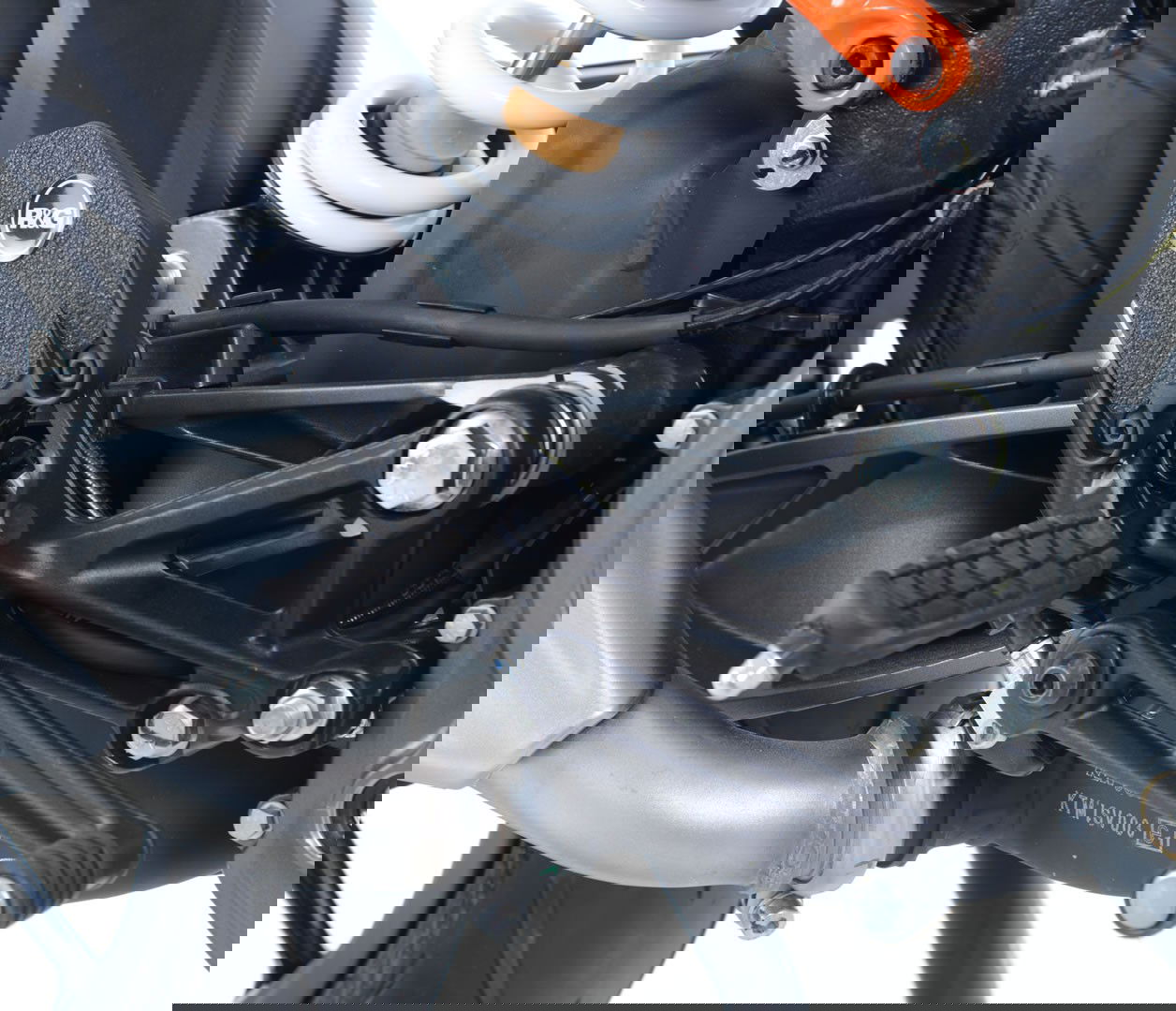 kit 2pz.adesivi anti-scivolo paratacco KTM 125 Duke '17- - nero R&G