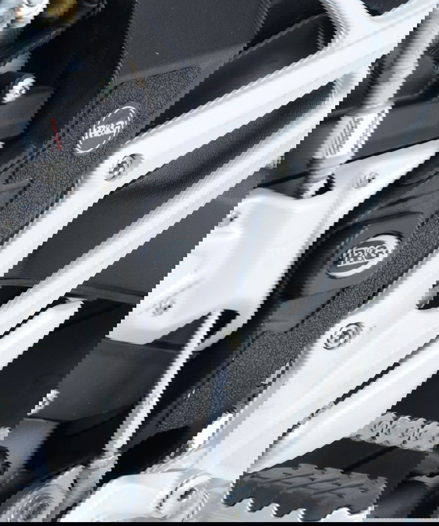 kit 2pz.adesivi anti-scivolo paratacco MV Agusta 800 Stradale - nero