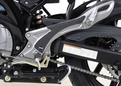 kit 2pz.adesivi anti-scivolo paratacco Suzuki Gladius '09- (telaio) - nero