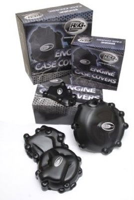 kit 3 pezzi (ECC0161BK-ECC0162BK-ECC0163BK) - prot.motore YAMAHA MT-09 / MT-09 Tracer / MT-09 SP '18- / XSR900 / Tracer 900 GT /