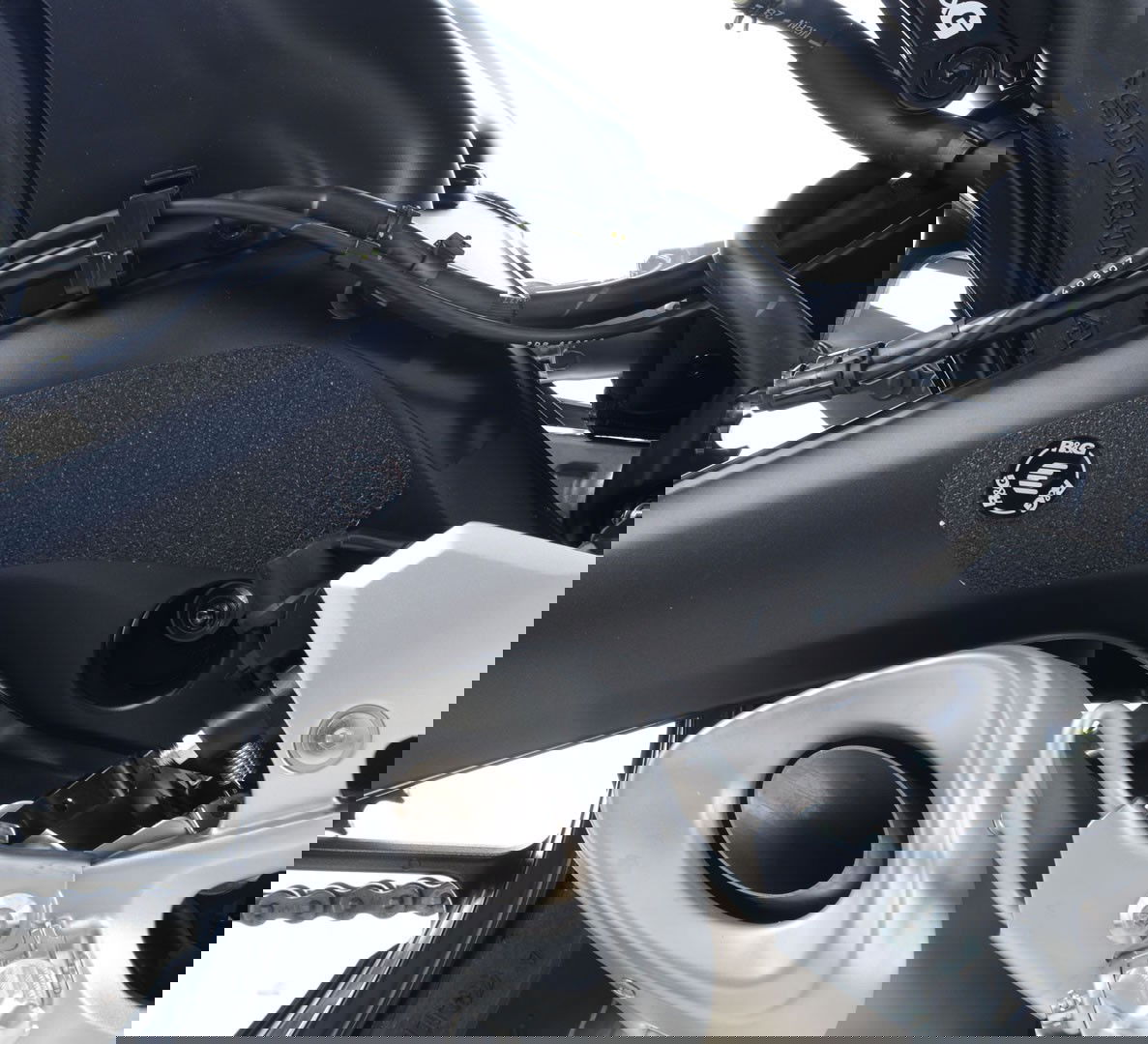 Kit 3pz.adesivi anti-scivolo paratacco YAMAHA MT-09 / MT-09 SP '18- / MT-09 Tracer / XSR900 / Tracer 900 GT (forcellone) - nero