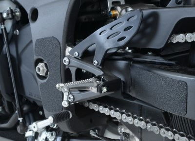 Kit 4pz.adesivi anti-scivolo paratacco YAMAHA YZF-R1 '09-'14 -nero