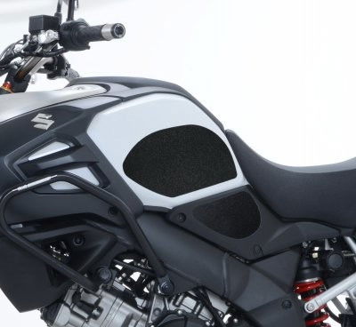 Kit 4pz.adesivi anti-scivolo serbatoio SUZUKI V-Strom 1000 2002/2014 - nero