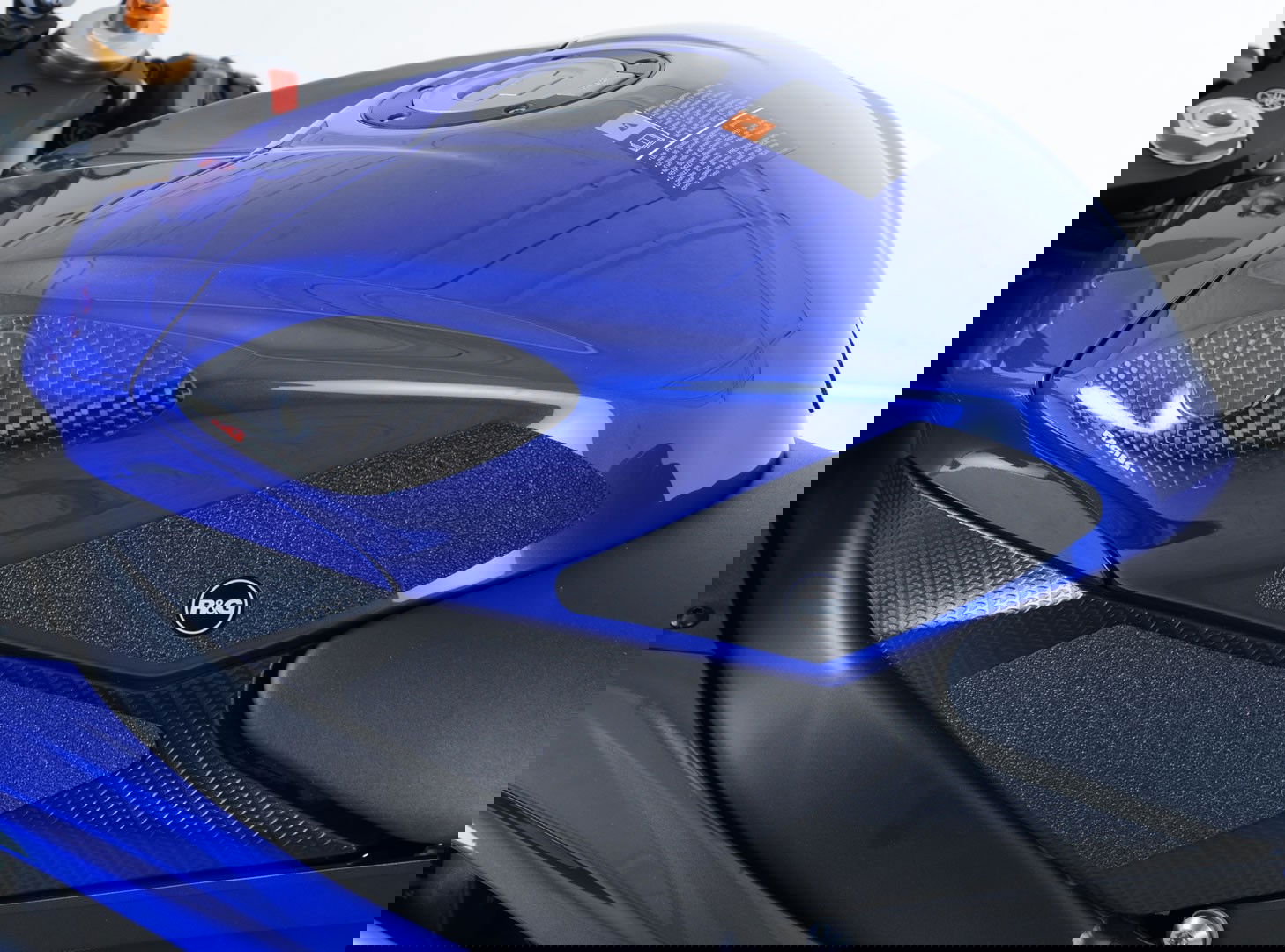 Kit 4pz.adesivi anti-scivolo serbatoio YAMAHA YZF-R6 12/14 - nero