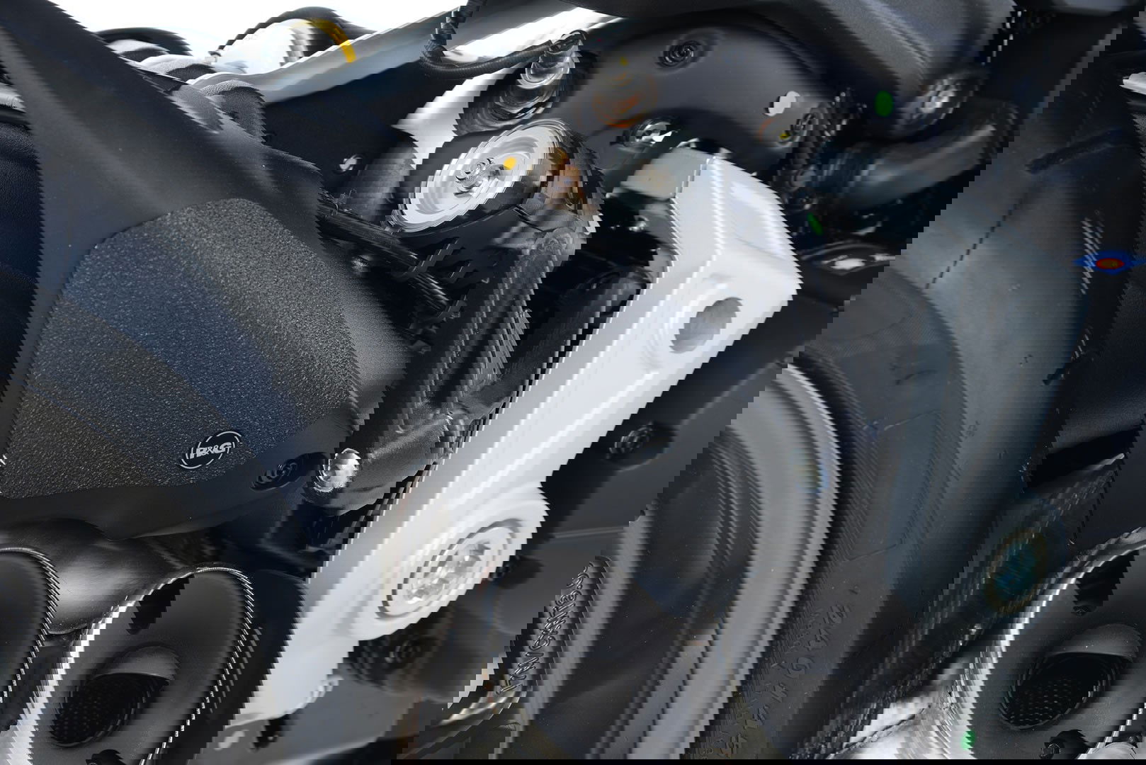 kit 4pz.adesivi anti-scivolo paratacco DUCATI X-Diavel / X-Diavel S - nero