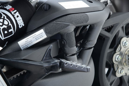 kit 4pz.adesivi anti-scivolo paratacco DUCATI X-Diavel / X-Diavel S - nero