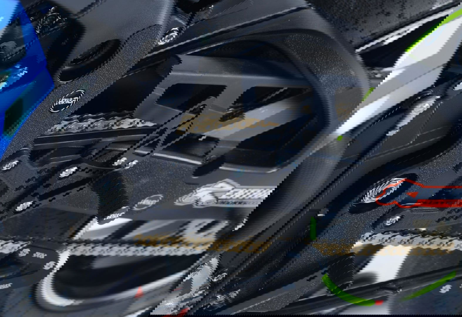 Adesivi anti-scivolo paratacco (4 pezzi) Suzuki GSX-R1000/R '17-'20