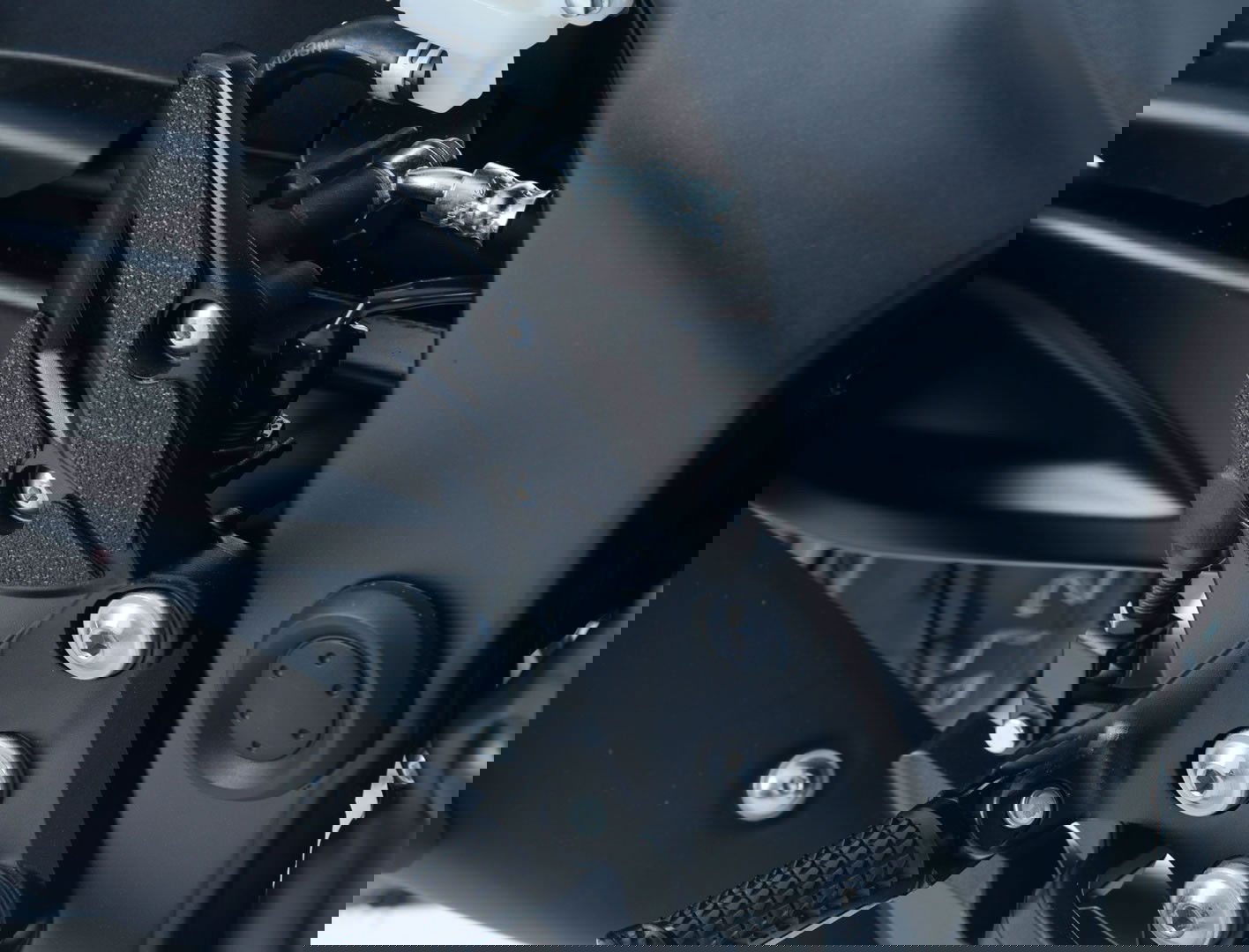 Kit 5pz.adesivi anti-scivolo paratacco Suzuki GSXS 750 '17- - nero