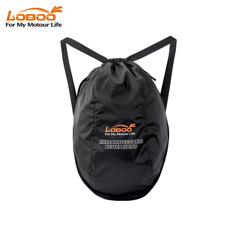 Il casco non resta più appoggiato allo specchietto