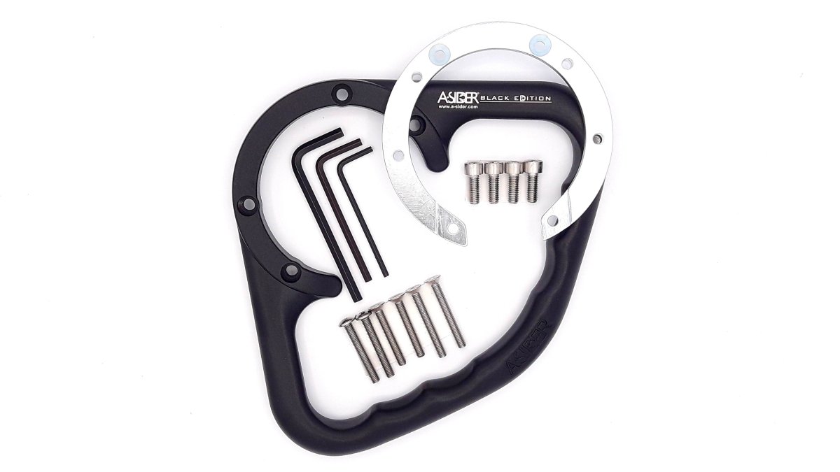 Maniglia serbatoio moto BMW, KTM, TRIUMPH a 6 vi | BR01 - 2257 - ENDURRAD