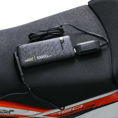 Mini cargador de batería para moto C20Pro 12V | Compacto, seguro, universal - Endurrad.com