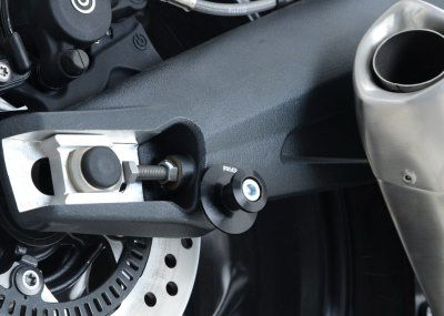 Nottolini cavalletto, M10 x 1.5 (KTM e Ninja 650/Z650), argento