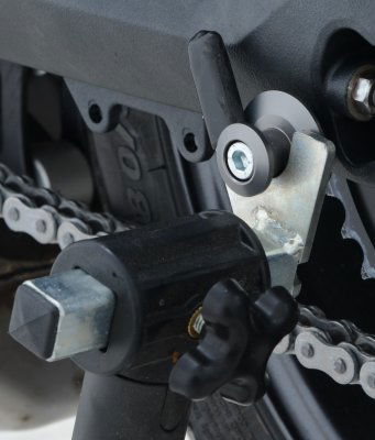 Nottolini cavalletto, M10 x 1.5 (KTM e Ninja 650/Z650), grigio titanio