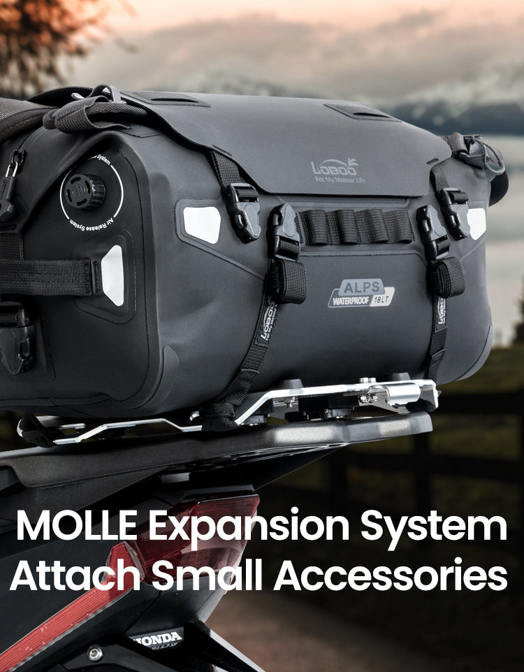 Fettucce MOLLE para añadir lo que quieras