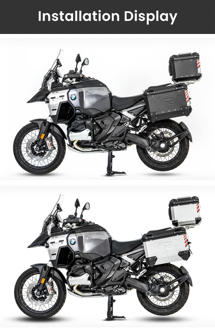¿Cómo queda en la R 1300 GS?