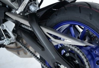 Paracatena in alluminio Yamaha MT-09 fino '16 / MT-09 Tracer / MT-09 SP '18- / XSR900 - colore alluminio