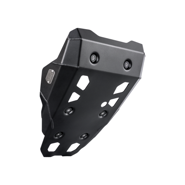 Cubre cárter de aluminio de 4 mm para BMW R 1300 GS y GS Adventure con fijación en 6 puntos