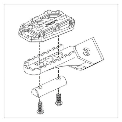 Estriberas para motos BMW - Endurrad.com