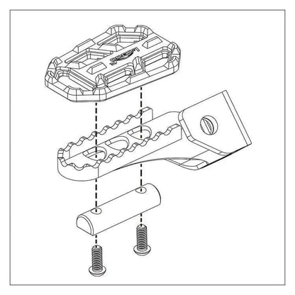Estriberas para motos BMW - Endurrad.com