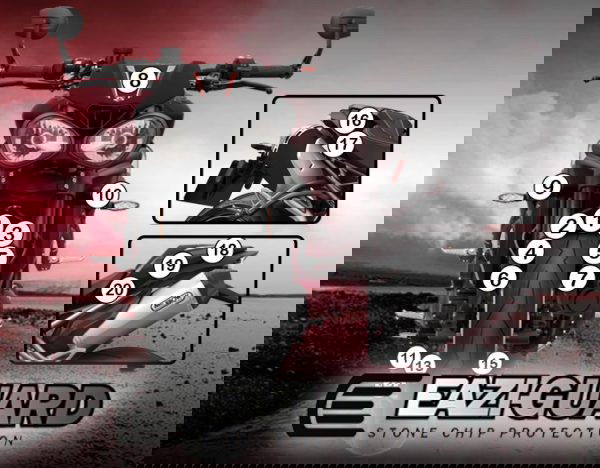 Pellicola protettiva yamaha yzf-r125 2014-2018