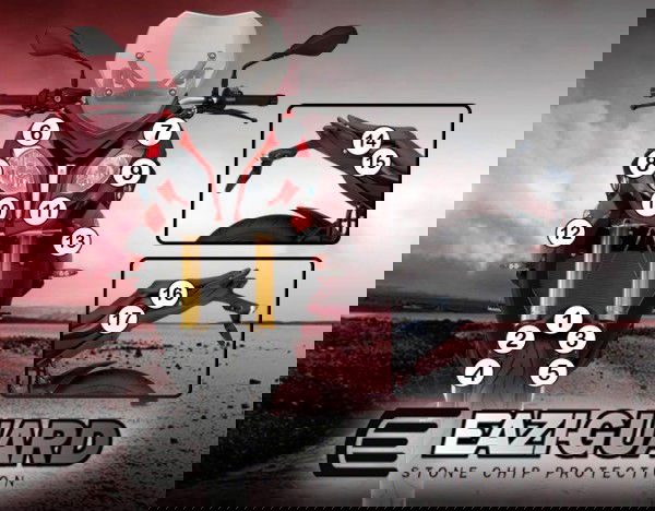 Pellicola adesiva moto  ducati multistrada 2015-2017