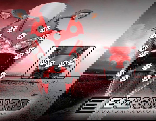 Pellicola adesiva moto  honda cfr1000l africa twin adventure sport 2018-2019