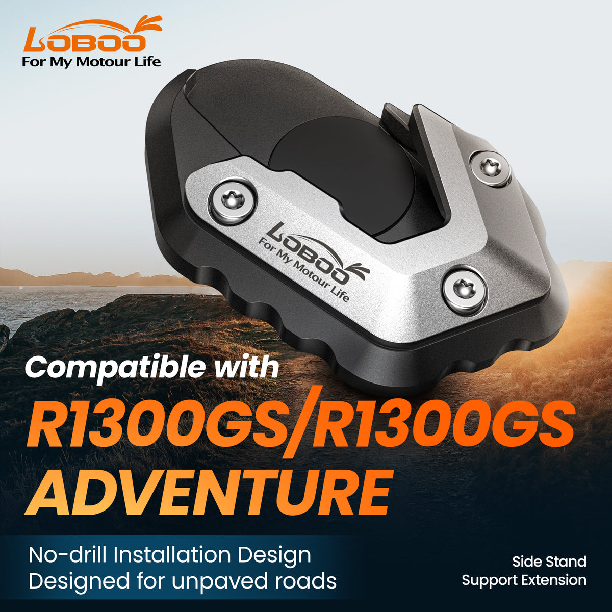 Una sola piastra para GS y Adventure