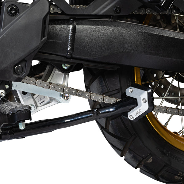 Placa para pata de cabra para Suzuki V-Strom 800DE desde 2024 | aluminio CNC, 125 g