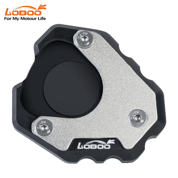 Placa para pata de cabra para Honda XL750 Transalp desde 2024 | aluminio CNC y acero inoxidable 304, 148 g