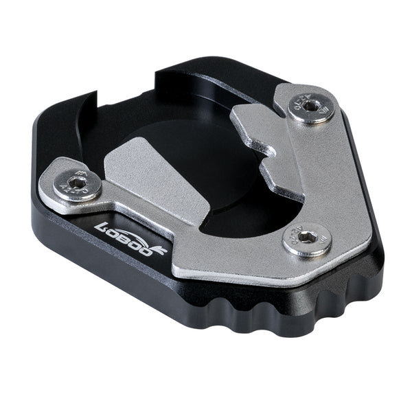 Placa para pata de cabra para CFMOTO 450MT desde 2024 | aluminio CNC y acero inoxidable 304, 108 g
