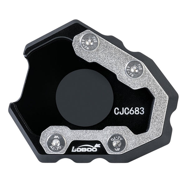 Placa para pata de cabra para Benelli TRK 552X desde 2024 | aluminio y acero inoxidable 304, 128 g