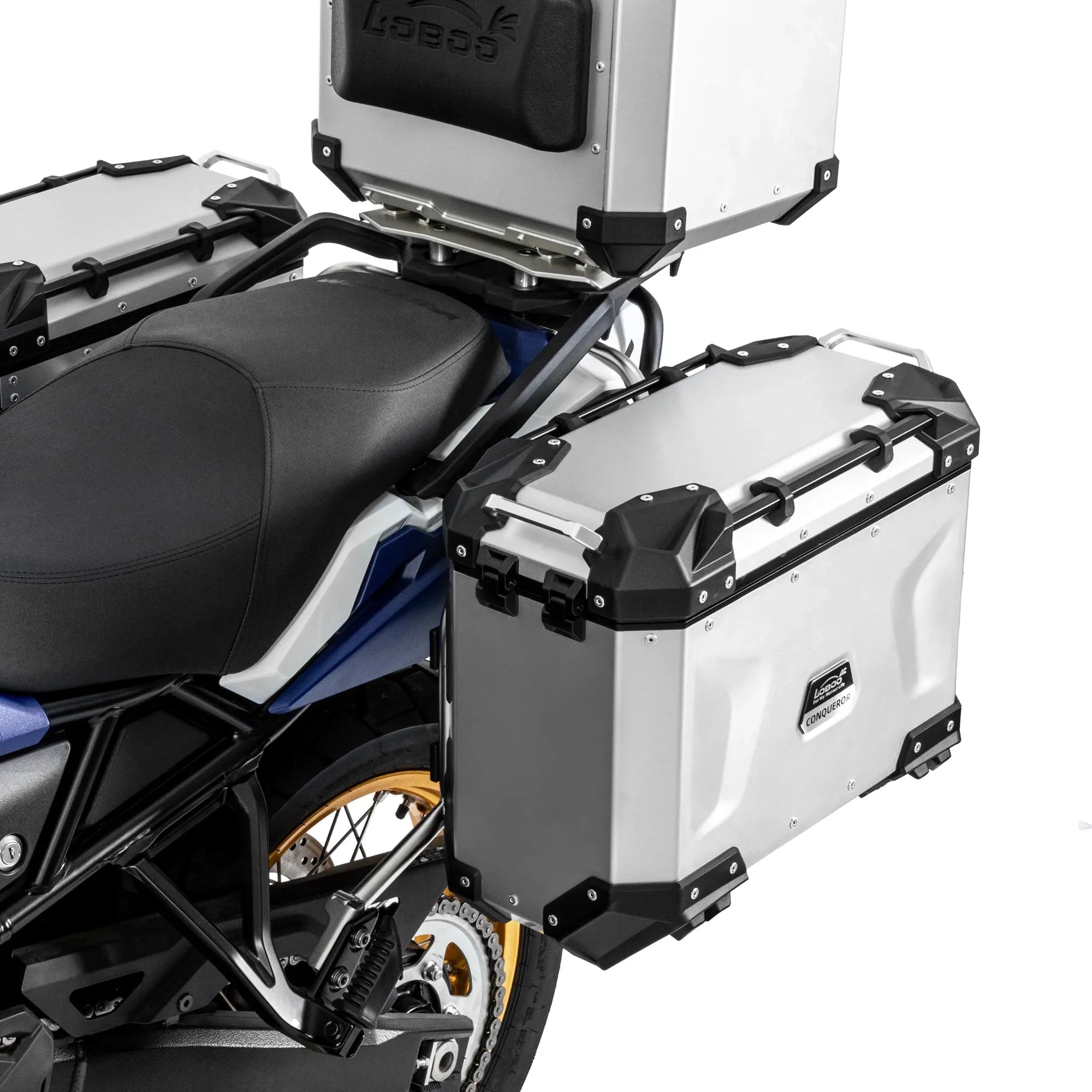 Valigie moto LOBOO – dettaglio 1