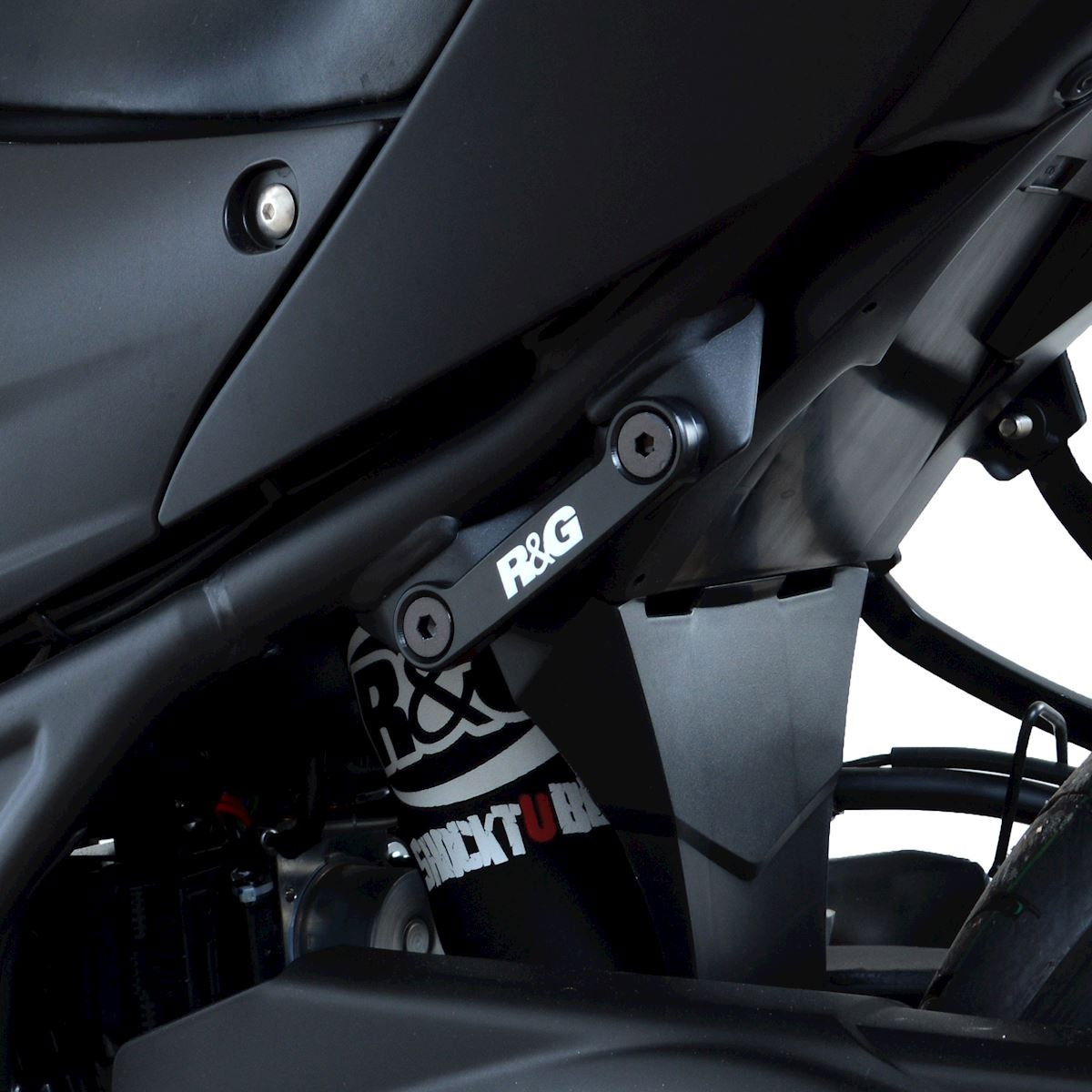 Placchette copri fori poggiapiedi posteriori (lato SX), Yamaha MT-25 / MT-03