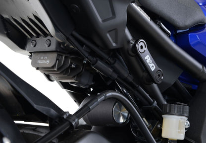 Placchette copri fori poggiapiedi posteriori (paio), Yamaha MT-10 XSR 900 GP '24