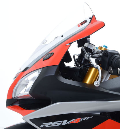 Placchette coprifori specchietti, APRILIA RS4 125 / RSV4RR '15- / RSV4RF