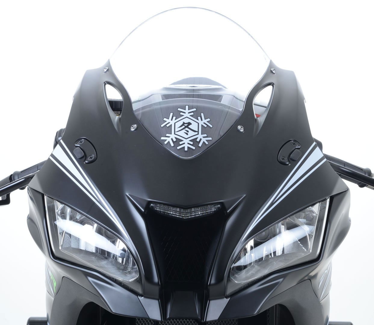 Placchette coprifori specchietti, Kawasaki ZX10-R '16-
