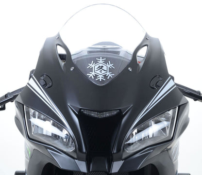Placchette coprifori specchietti, Kawasaki ZX10-R '16-