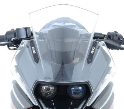 Placchette coprifori specchietti, KTM RC125/200/390