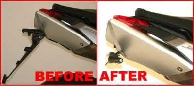 Portatarga Aprilia Shiver 750 / 900