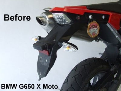 Portatarga BMW G650 X Challenge/Country/Moto