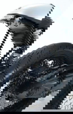 Portatarga BMW R Nine T con sellino posteriore