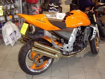 Portatarga Kawasaki ZX6 '03-'04 / Z1000 fino a '06  / Z750 fino a '06
