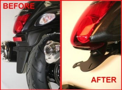 Portatarga Suzuki Hayabusa GSX1300R '08